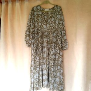 RESERVED foor Isnowed Daughters of India Dress. MIDI